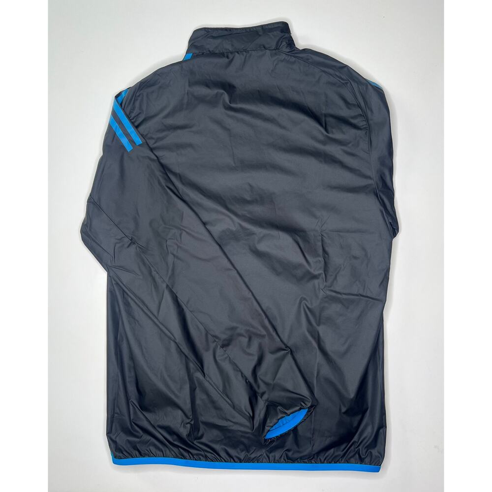 Adidas Charlotte FC Jacket Reversible Anthem Full Zip MLS Blue Size Small Men's - Picture 6 of 11
